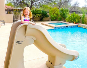 S.R.Smith SLIDEAWAY™ THE SAFE REMOVABLE Pool Slide